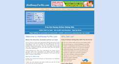 Desktop Screenshot of hothoneyforme.com